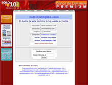 Tablet Screenshot of mexicoempleo.com